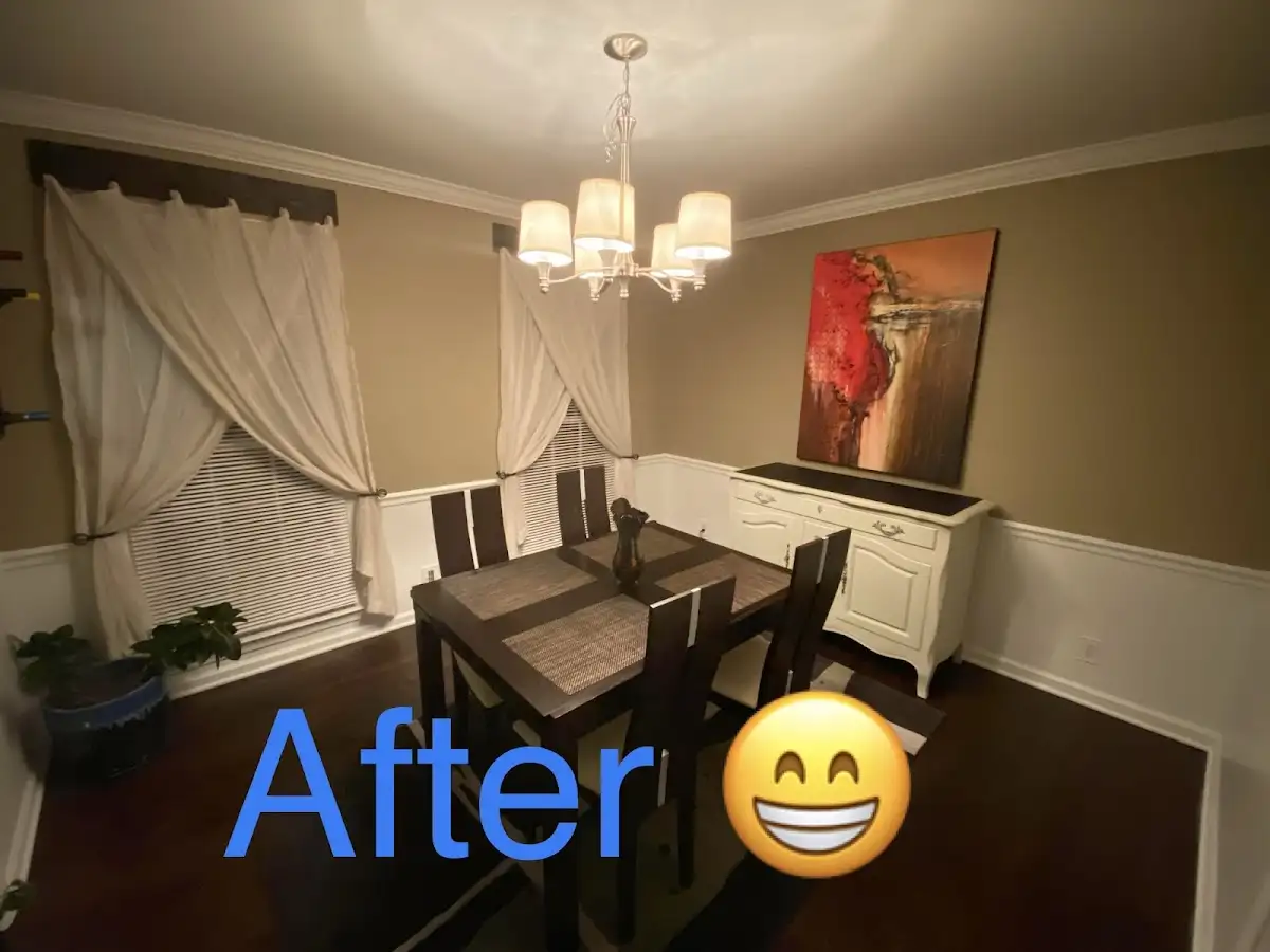 Professional dining room restoration after water damage in Los Banos