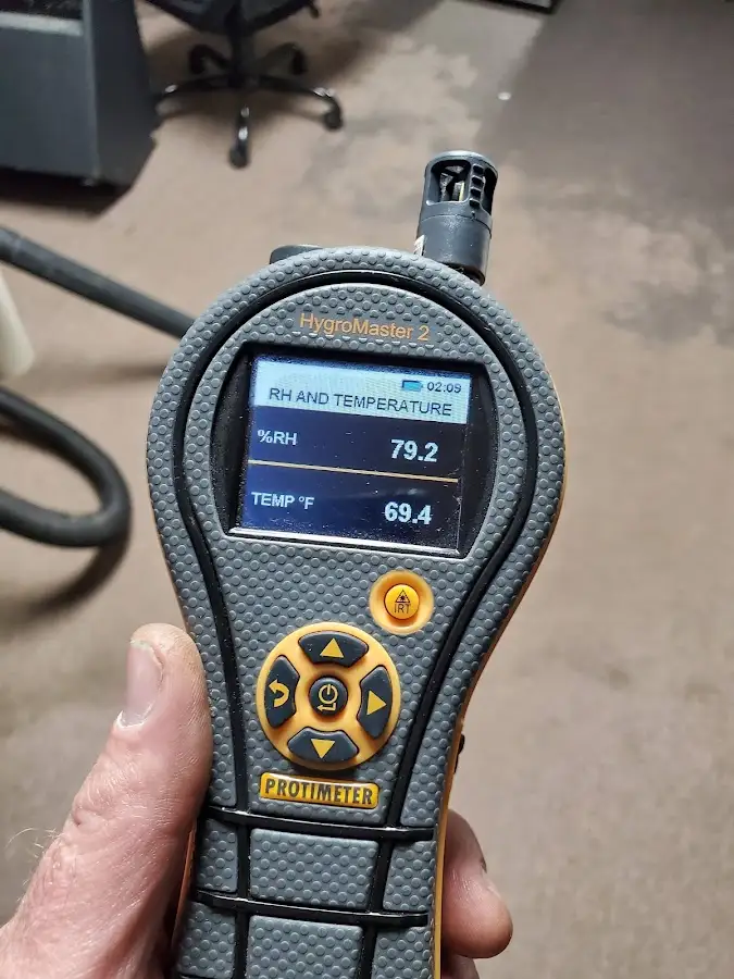 Moisture meter humidity assessment for Fire & Smoke Damage Restoration in Los Banos